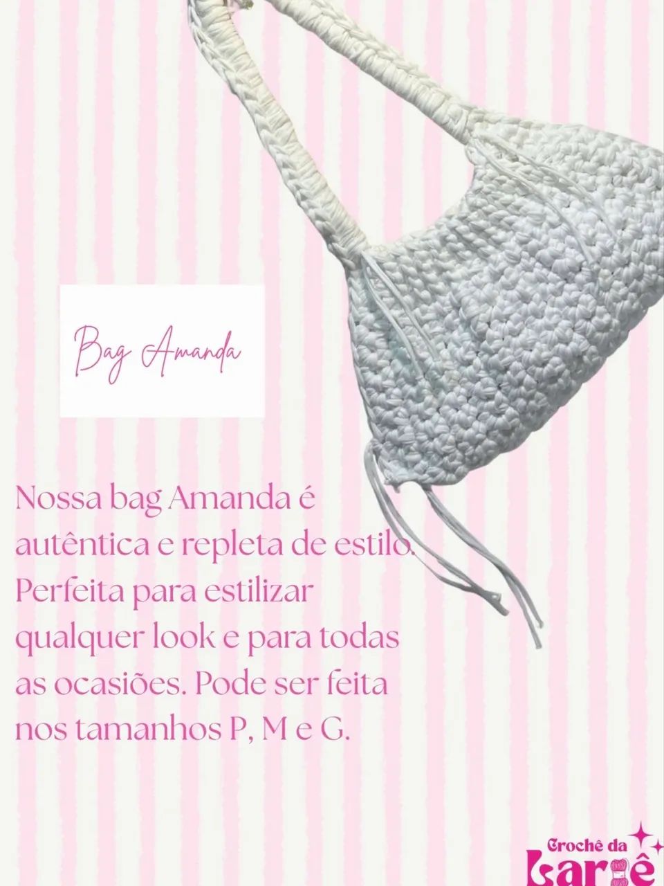 Bolsa crochê dusk bag - Foto 2