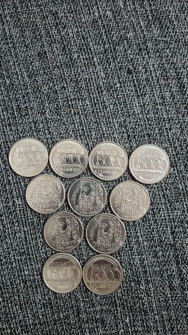 OPORTUNIDADE - 11 MOEDAS de 5000 Cruzeiros  - Foto 2