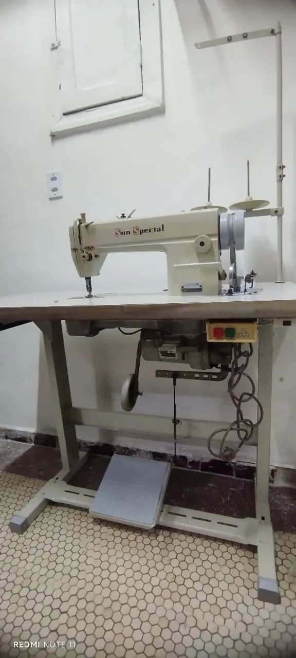 Máquina reta Sun special industrial 