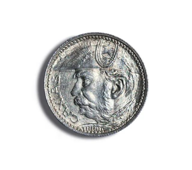 Moeda de 2000 Réis Brasileiros - SOB Excelente. 50% Prata. Ano 1935 - Foto 2
