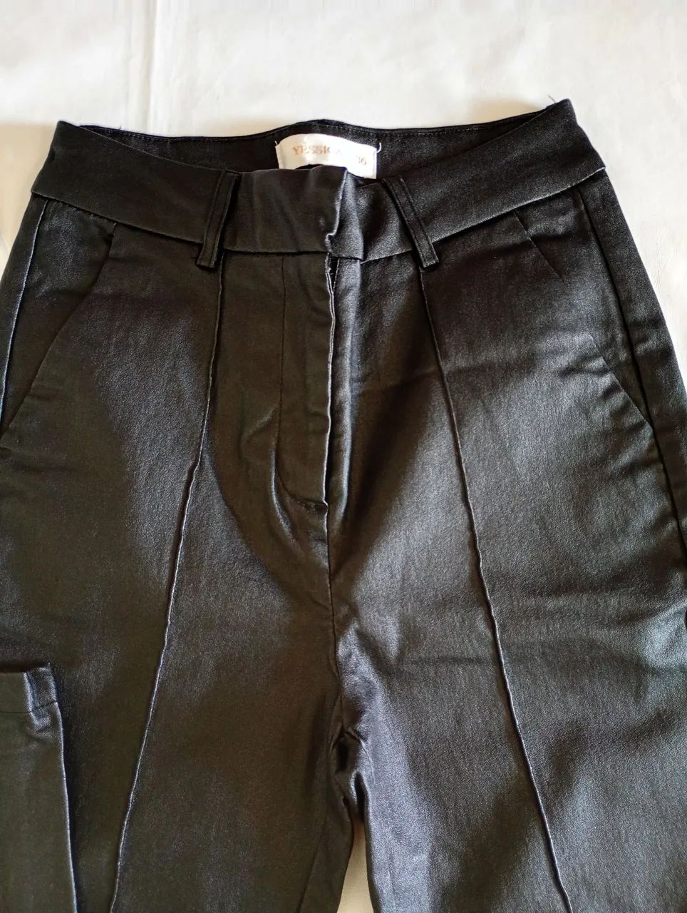 Calça C&A Yessica imitação de couro - Foto 2