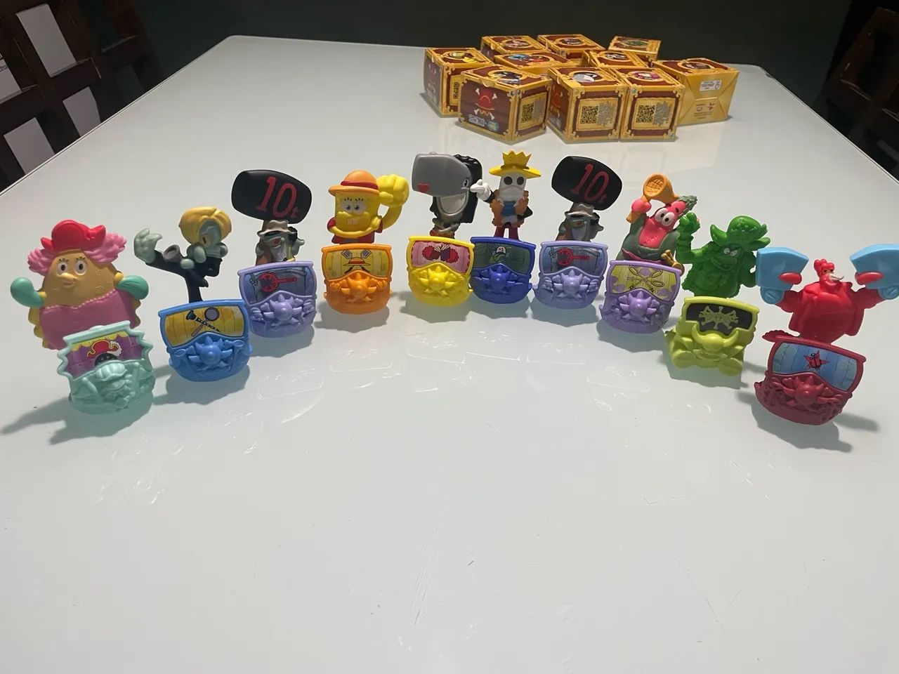 Kit Bob Esponja MC Donalds 