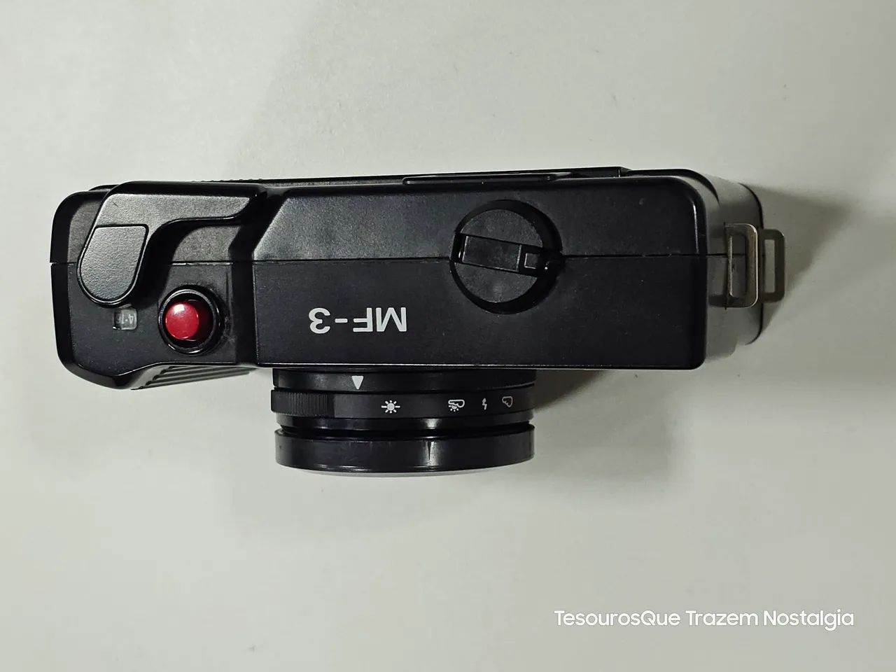 Câmera Analógica Yashica MF-3 SUPER Preta com Capa - Câmeras e