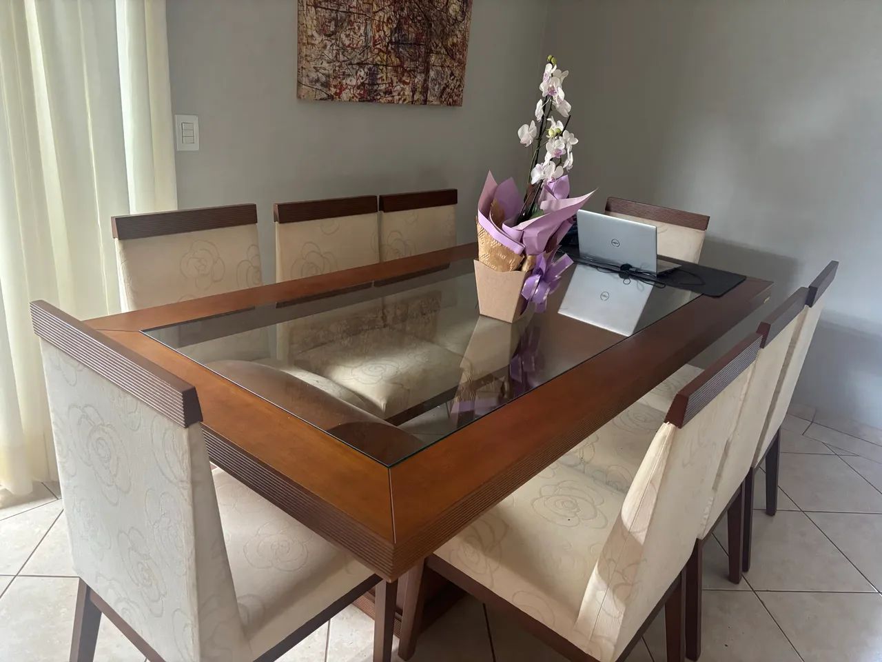 Mesa de jantar 8 lugares  - Foto 4
