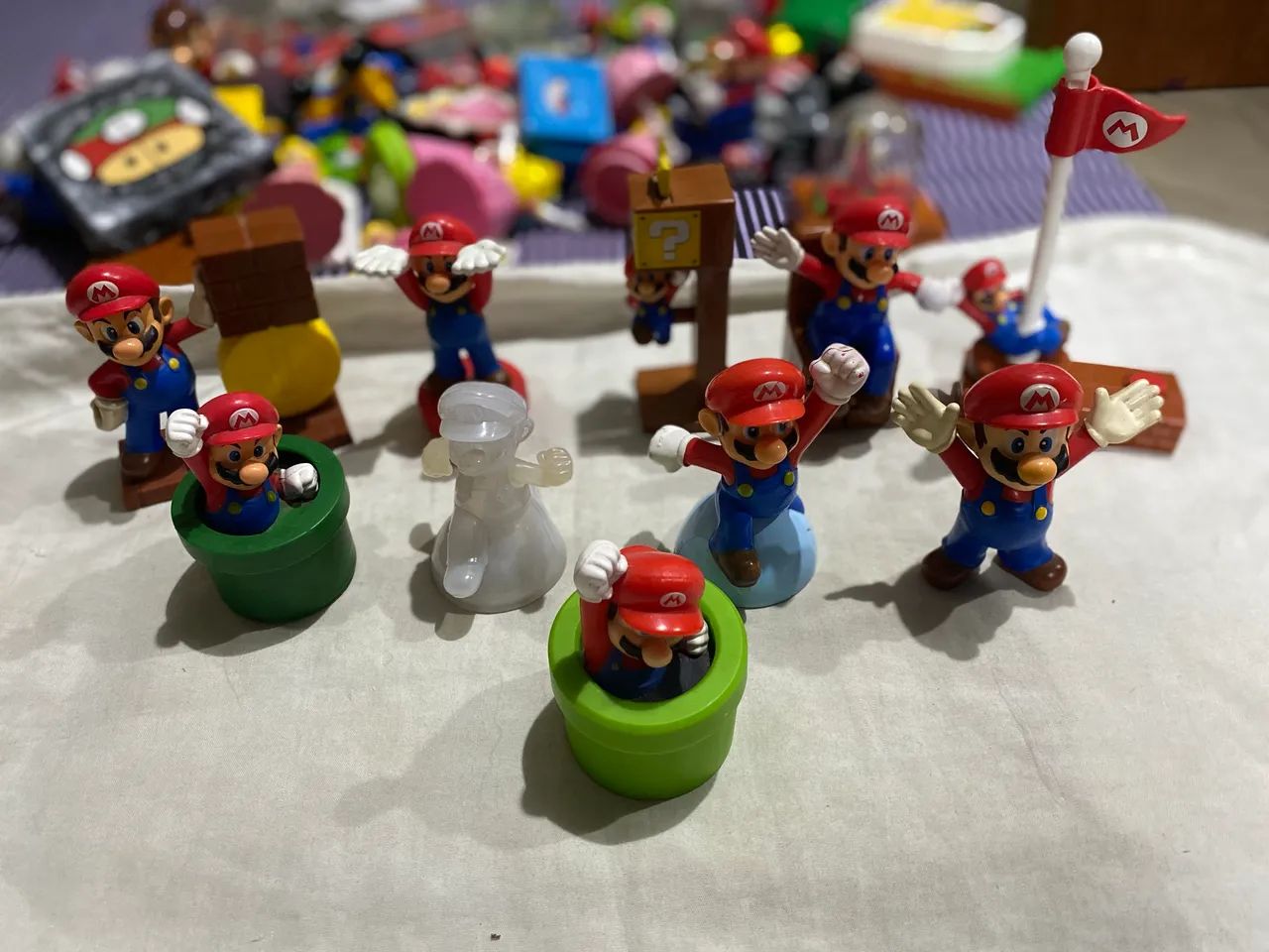 Super mario miniaturas Mc Donalds kit - Foto 3
