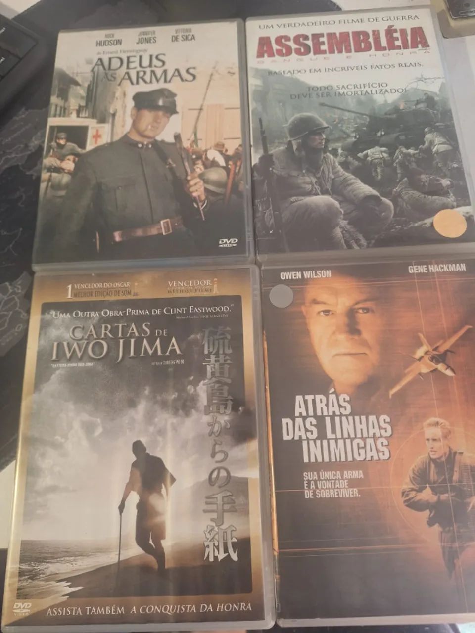 LOTE 36 DVDS AÇÃO GUERRA  R&C DVDS - Foto 3