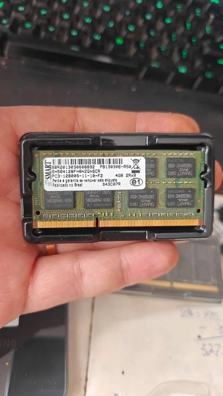 Memória Ram DDR3 notebook 4gb