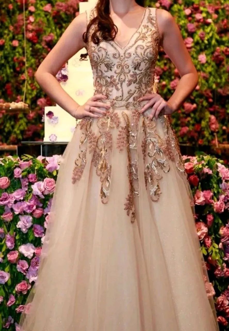 Vestido 2 em 1 debutante  - Foto 2