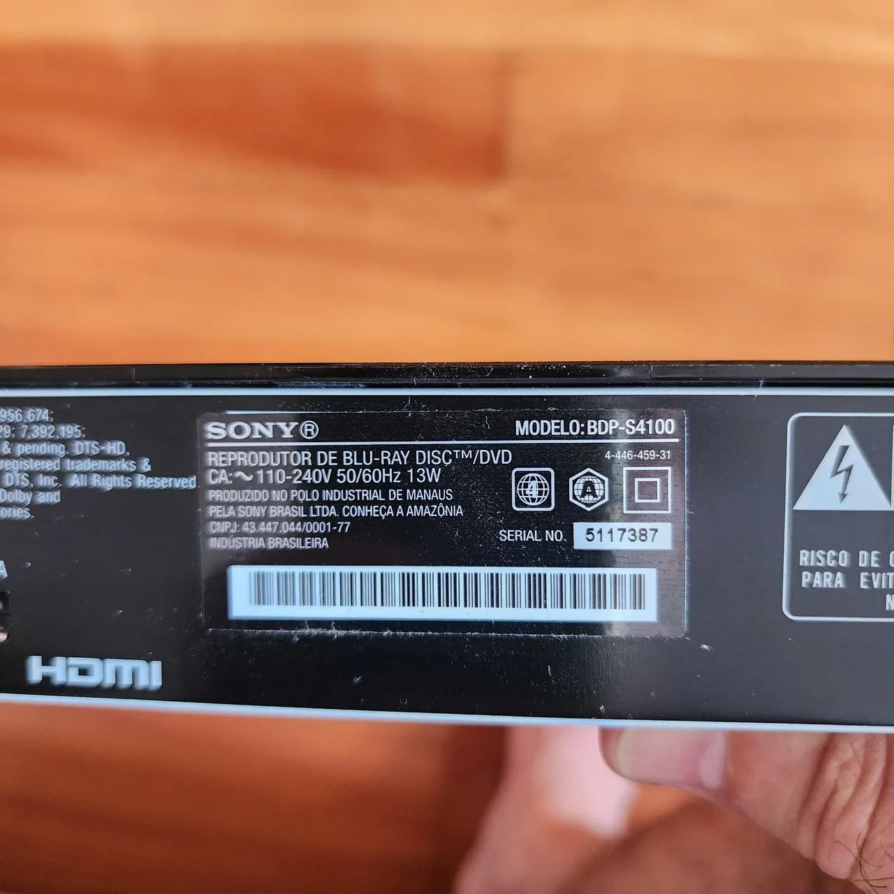 DVD BLU-RAY SONY BDP-S4100 - Foto 4
