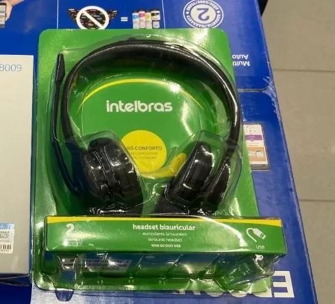 Fones headset blauricular -aurulares binauraes
