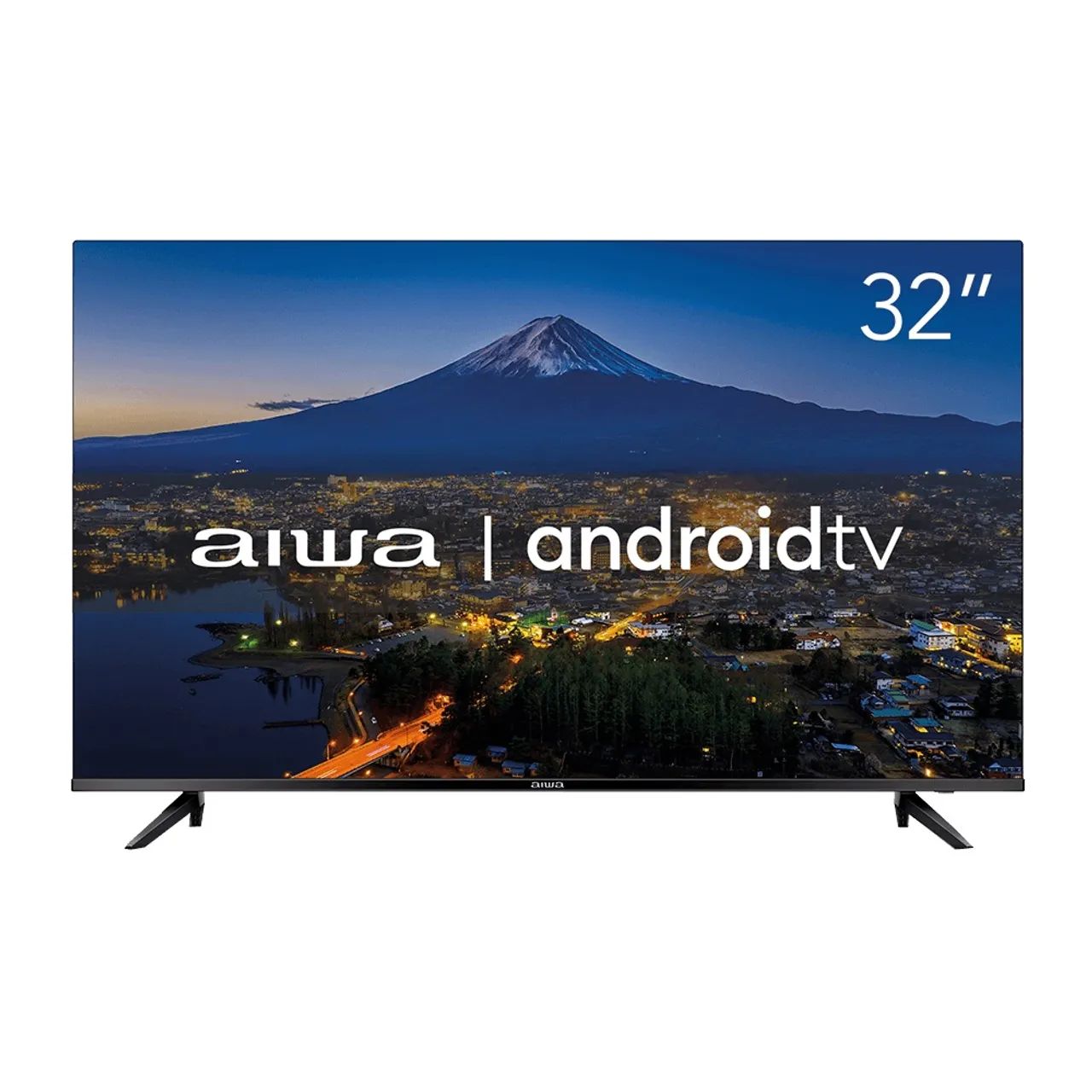 Smart TV AIWA 32? Android HD Borda Ultrafina HDR10 Dolby Áudio