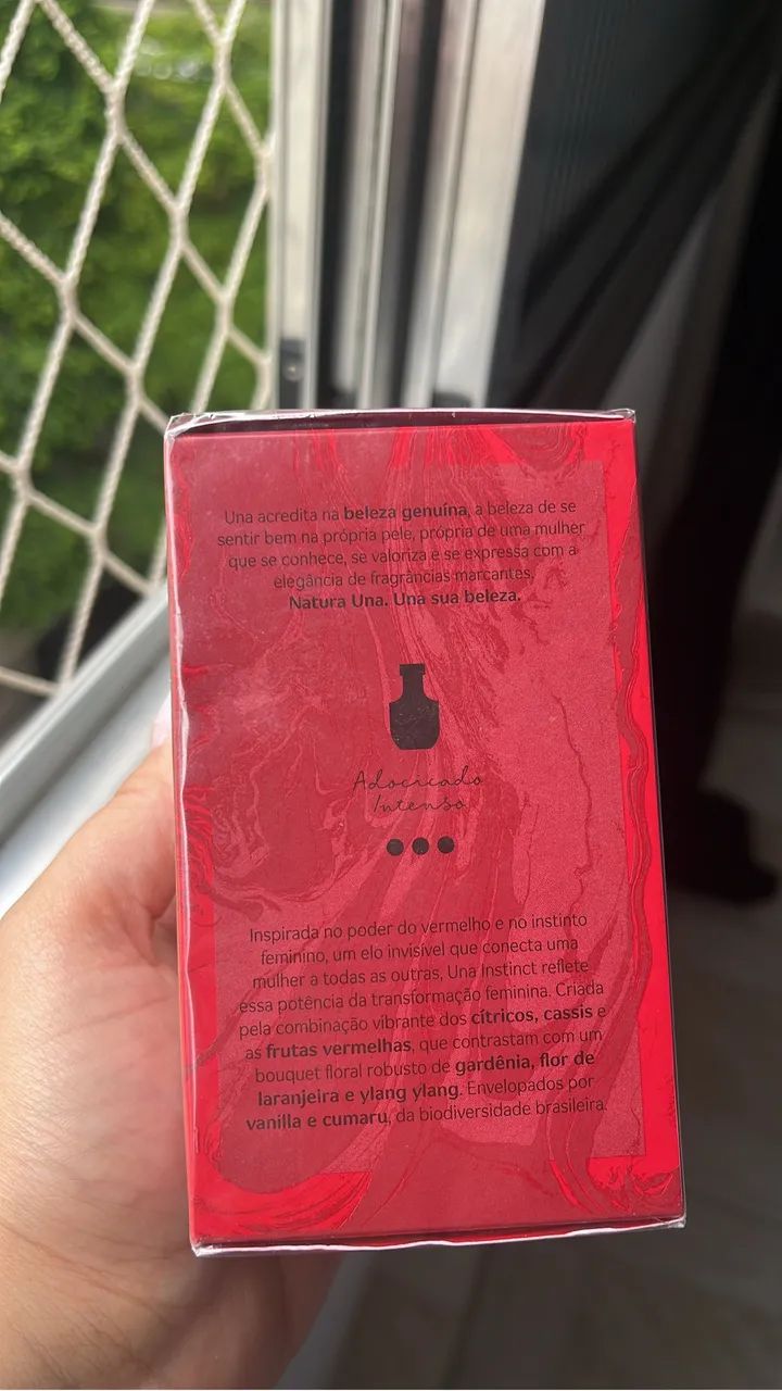 Perfume Natura Una Instinct Orginal Lacrado - Foto 2