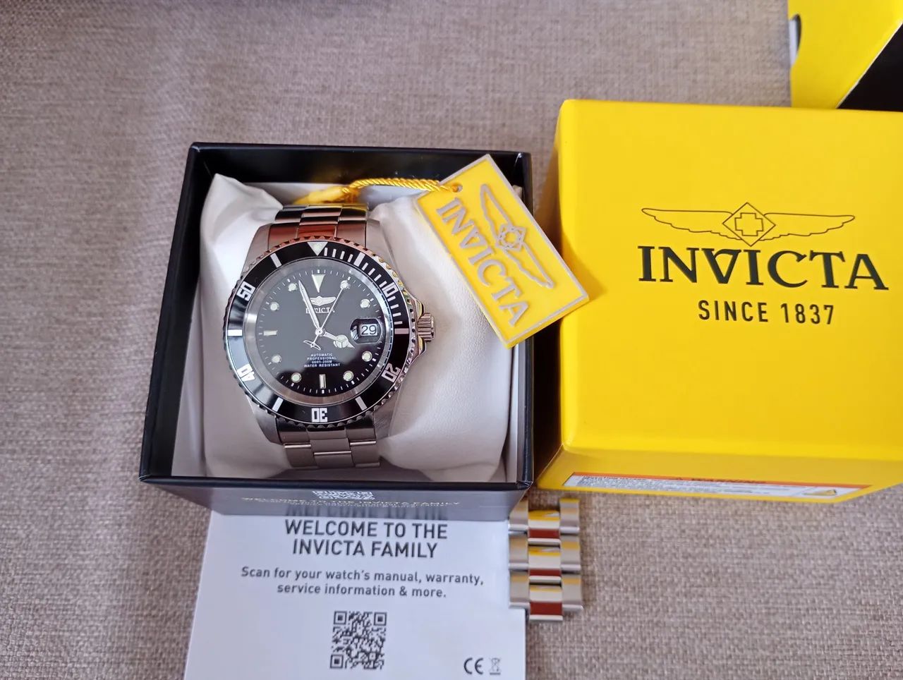 INVICTA PRO DIVER AUTOMÁTICO -8926Ob( NOVO , IMPORTADO )