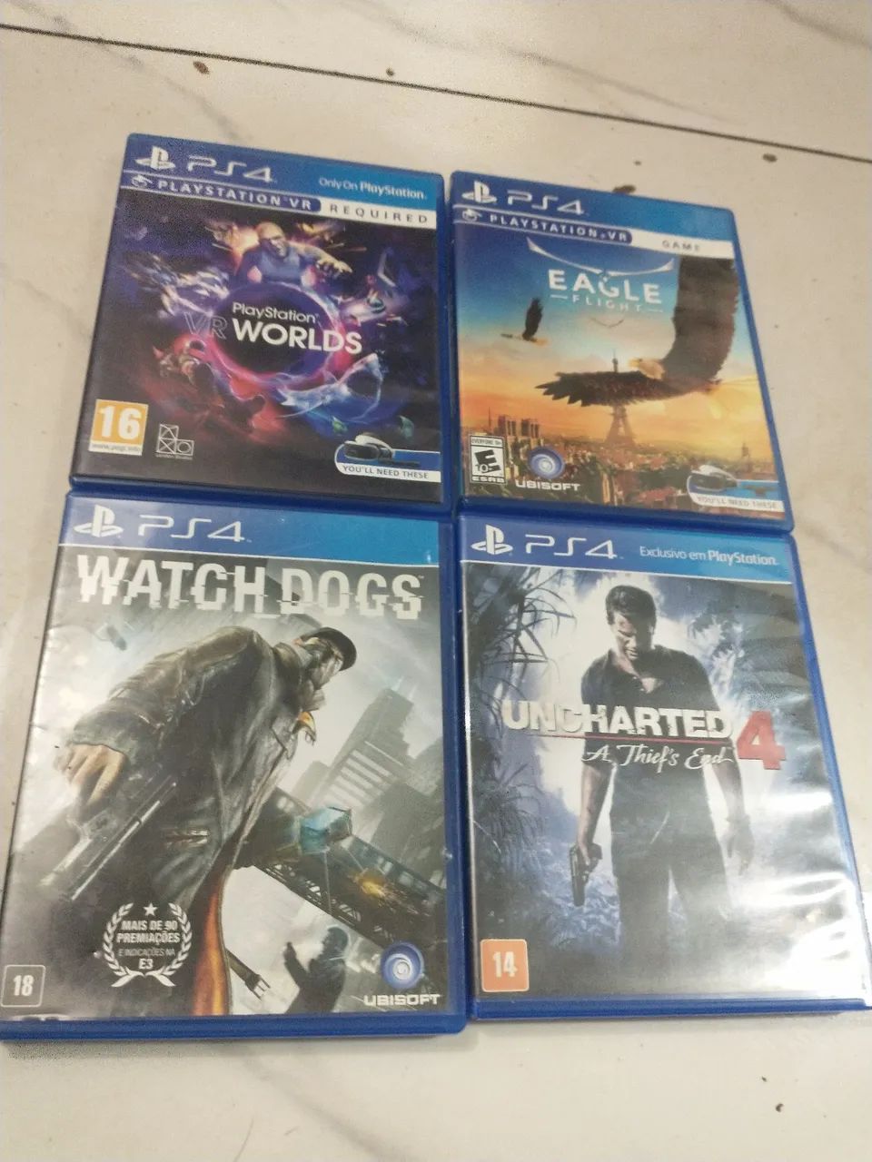 Ps4 console com 8 jogos  - Foto 4