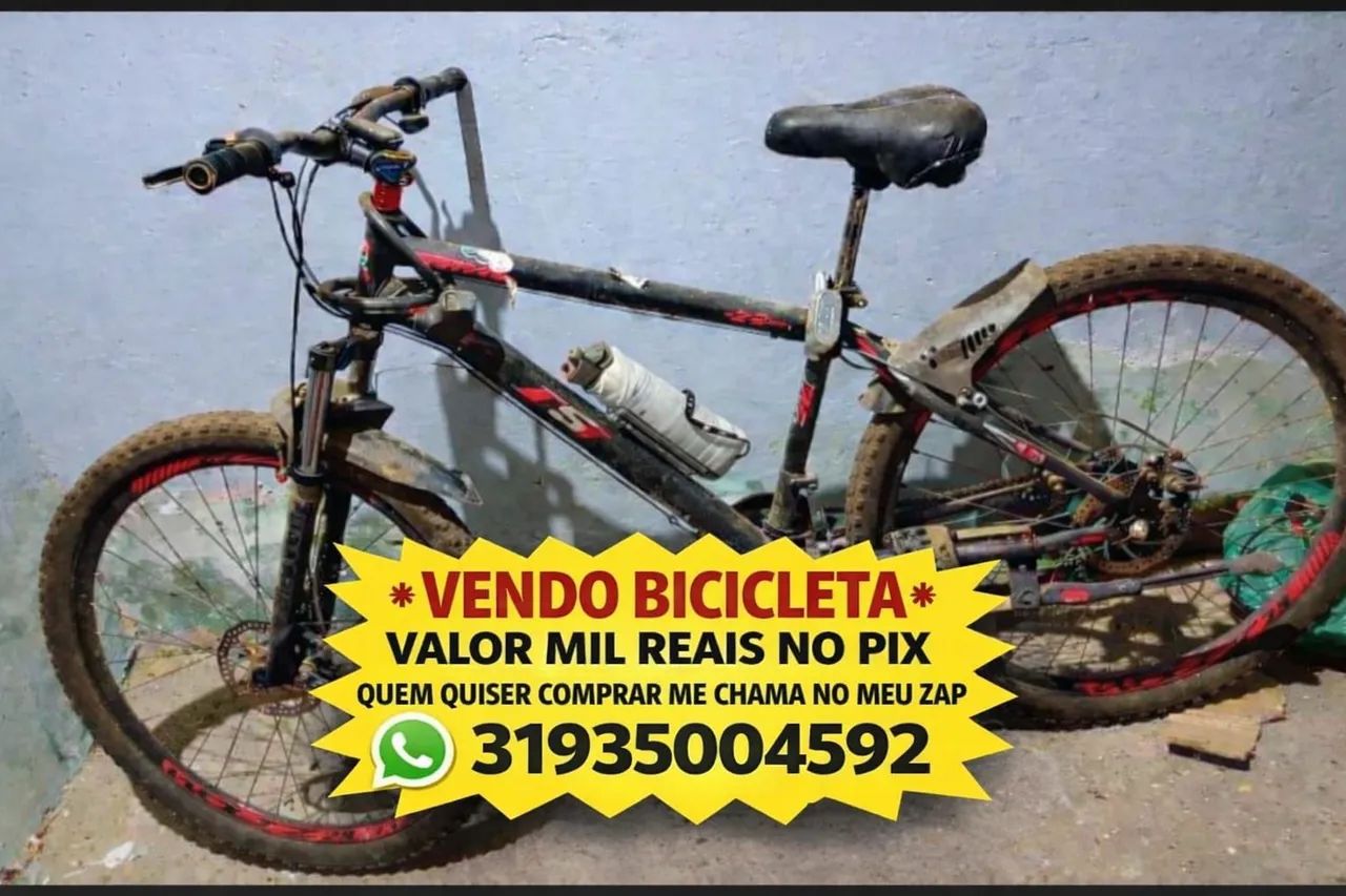 Vendo bicicleta valor mil reais - Foto 3