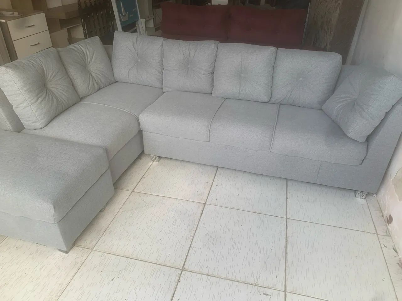 Sofá de canto em L novo  - Foto 4