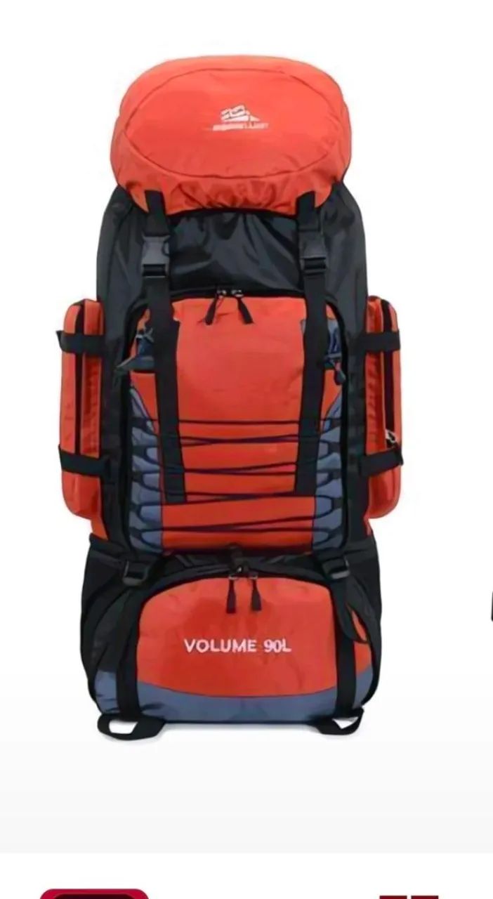 Duas mochilas de camping 90 litros. - Foto 2