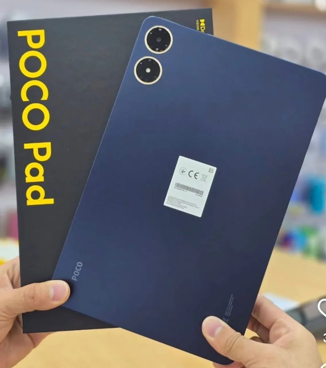 Tablet Xiaomi POCO PAD 256GB 8GB -- Novo Lacrado com Garantia