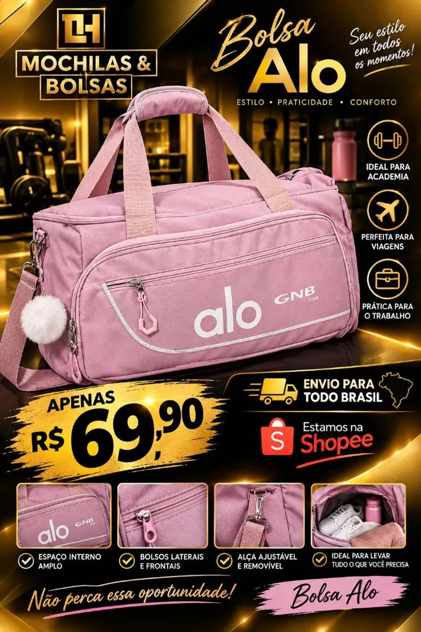 Bolsa para Academia e Viagem  - Foto 2