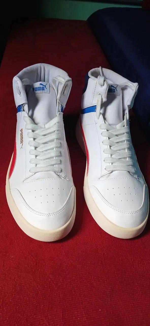 Sapato da puma na cor branco original  - Foto 3