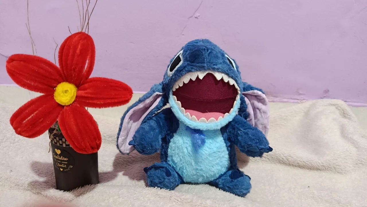 Lindos Pelúcia 25cm Stitch  - Foto 4