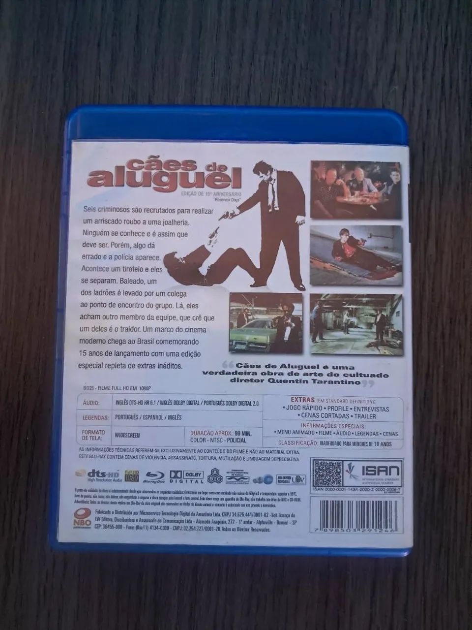Blu-ray cães de aluguel  - Foto 2
