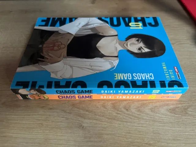 Mangá Chaos Game Volume 1 e 2 usado - Foto 4