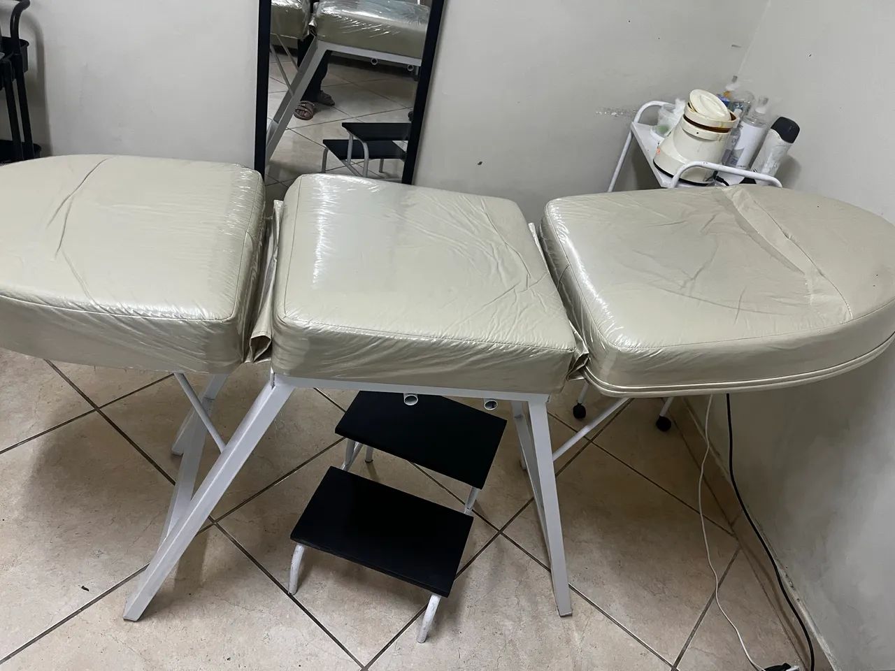 Kit estética Maca, Mocho e escadinha - Foto 2