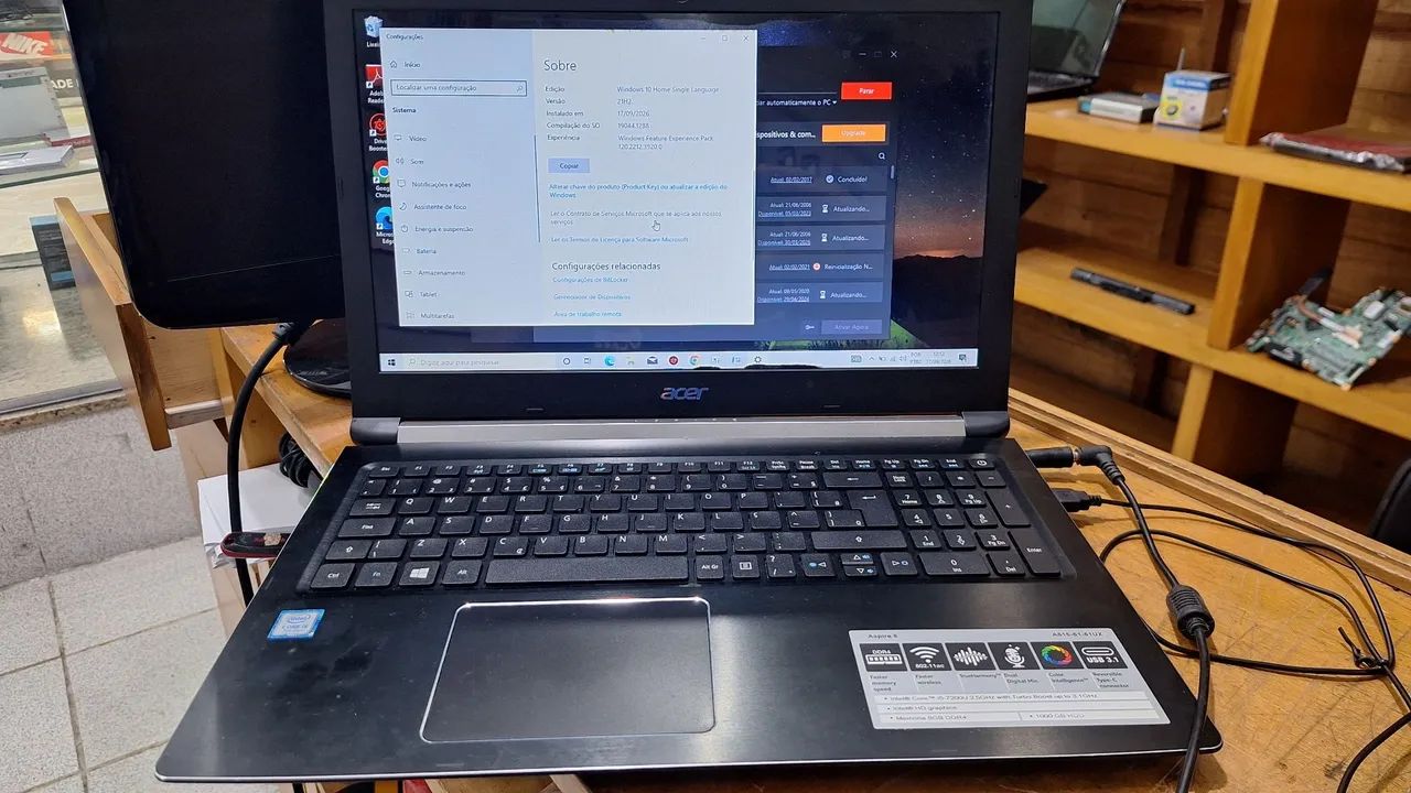Notebook Acer Core i5 com garantia excelente!