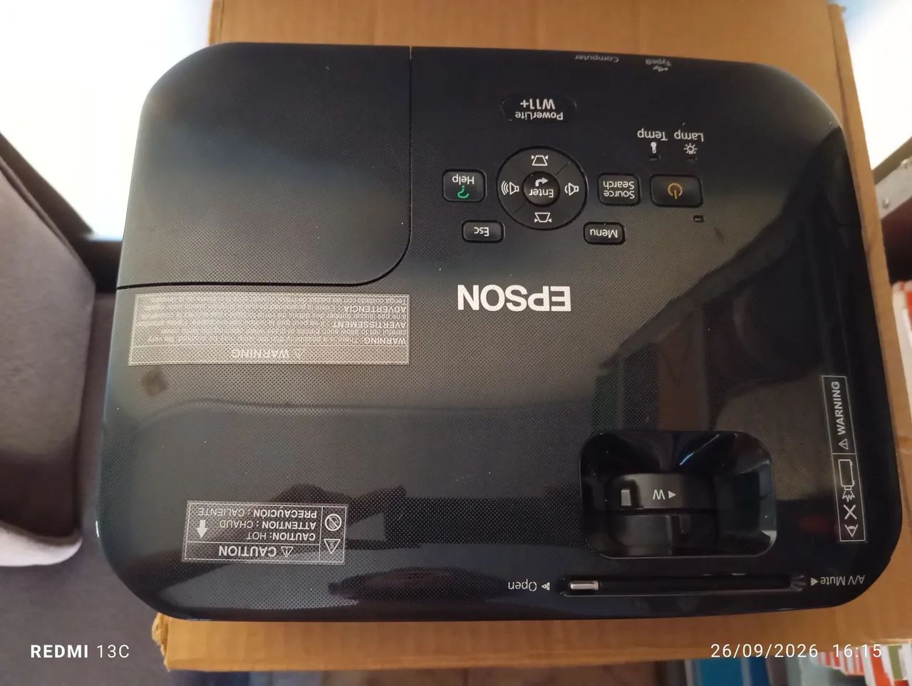 Vendo projetor Epson-wxga usado - Foto 3