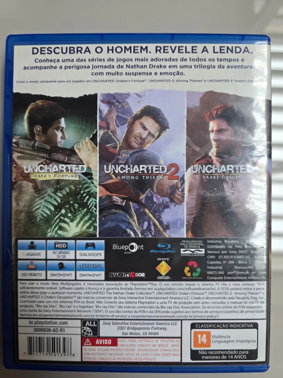 Uncharted Nathan Drake Collection ps4 - Foto 2