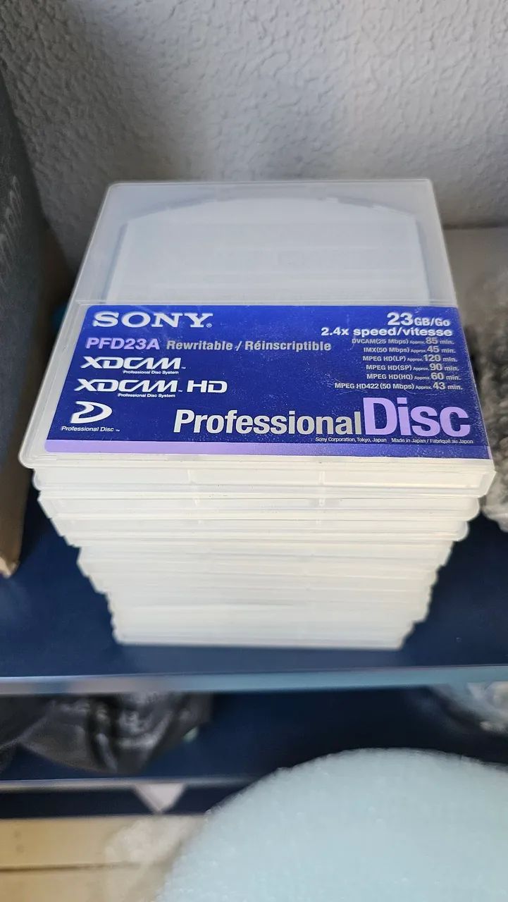 10 discos xdcam Sony 23gb - Foto 2