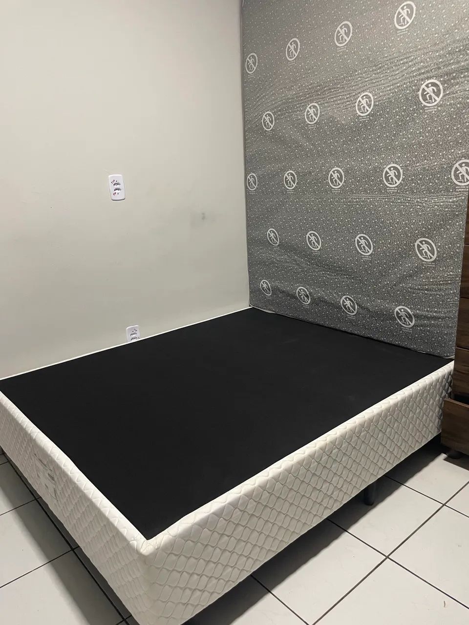 Colchão Box Gazin com Base - Seminovo - Foto 2
