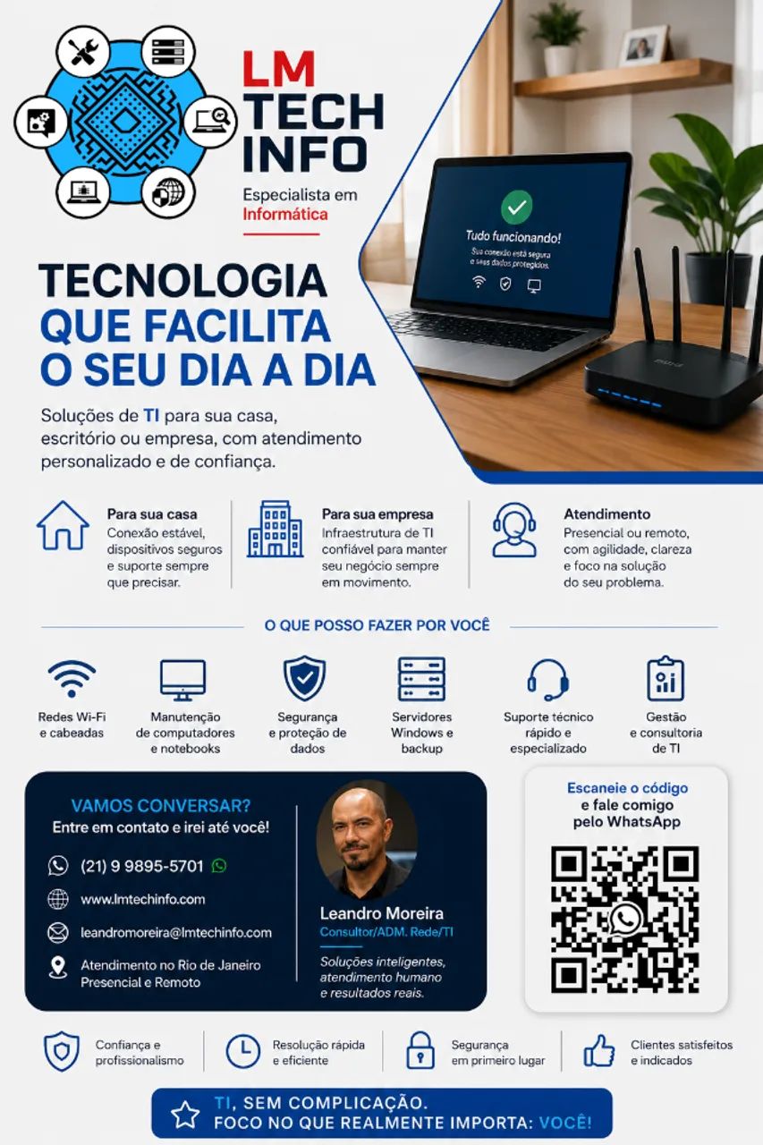 LM Tech Info - Especialista em Informática - Foto 5