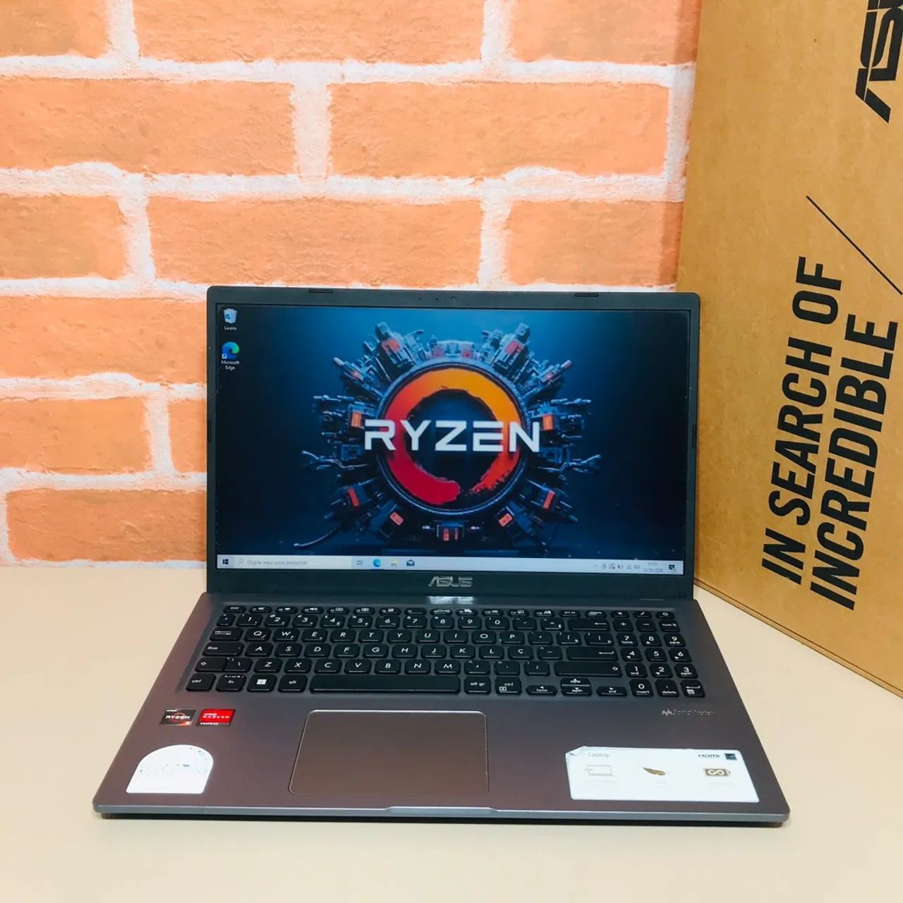 Notebook Asus Ryzen 5 3500U/ Ram 8GB/ Ssd 256GB/ Placa AMD Radeon
