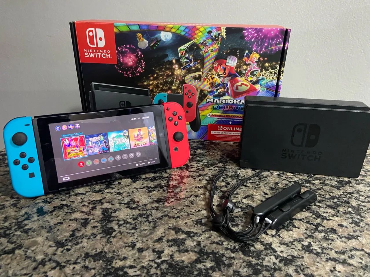 Nintendo Switch V2 Desbloqueado 256gb