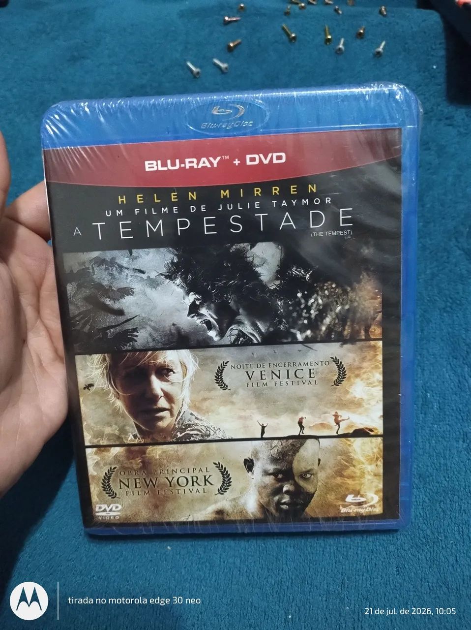 A tempestade blu-ray lacrado 