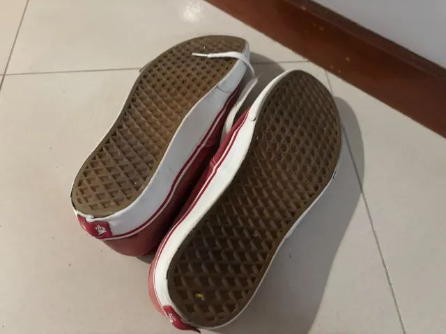 Tênis Vans Authentic Vermelho - Tamanho 41 - Foto 3