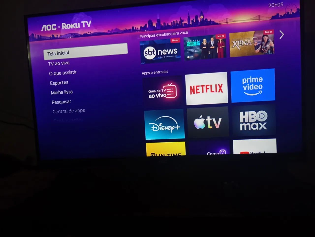 Televisão AOC 32 polegadas 