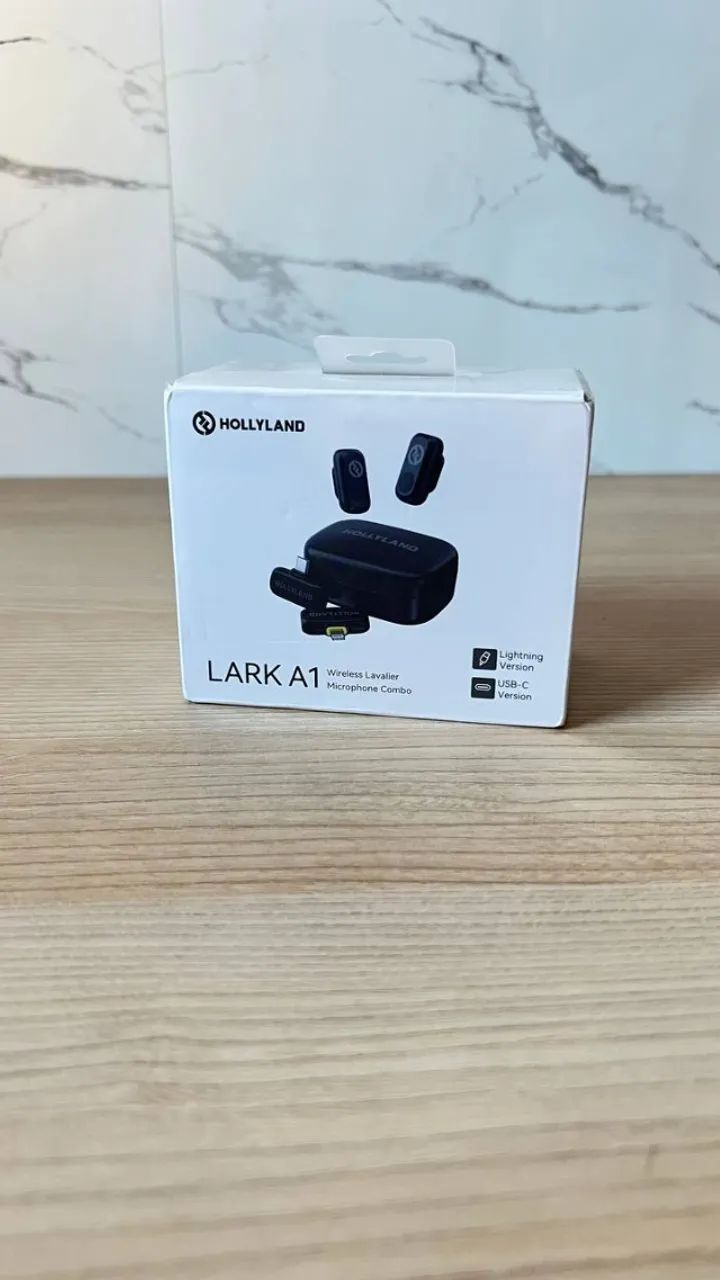 Super microfone de lapela Hollyland A1duplo/Lacrado/ Versão combo - Foto 4
