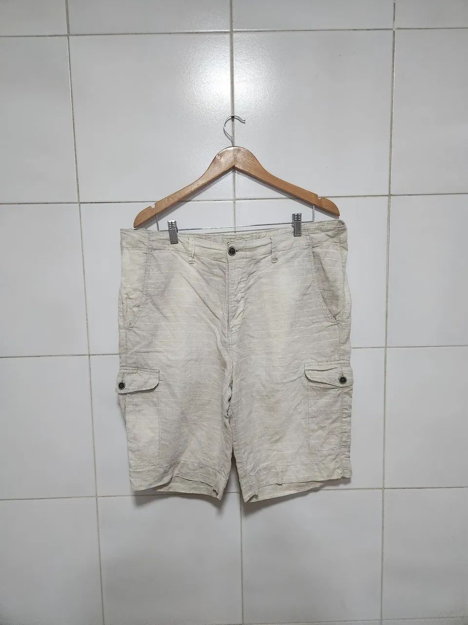 Bermuda de linho ad style 48