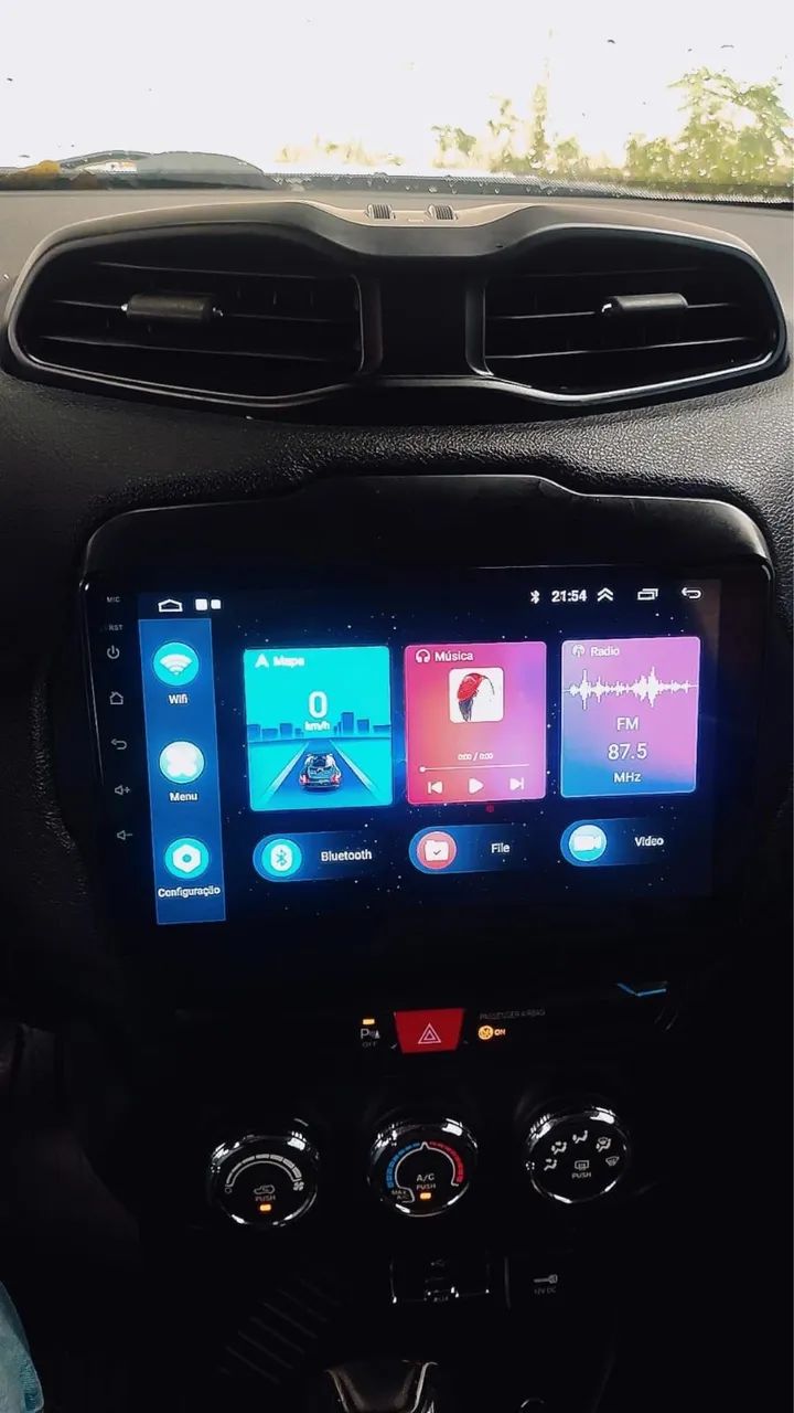 Central Multimídia Android 9? com Apple CarPlay e Android Auto