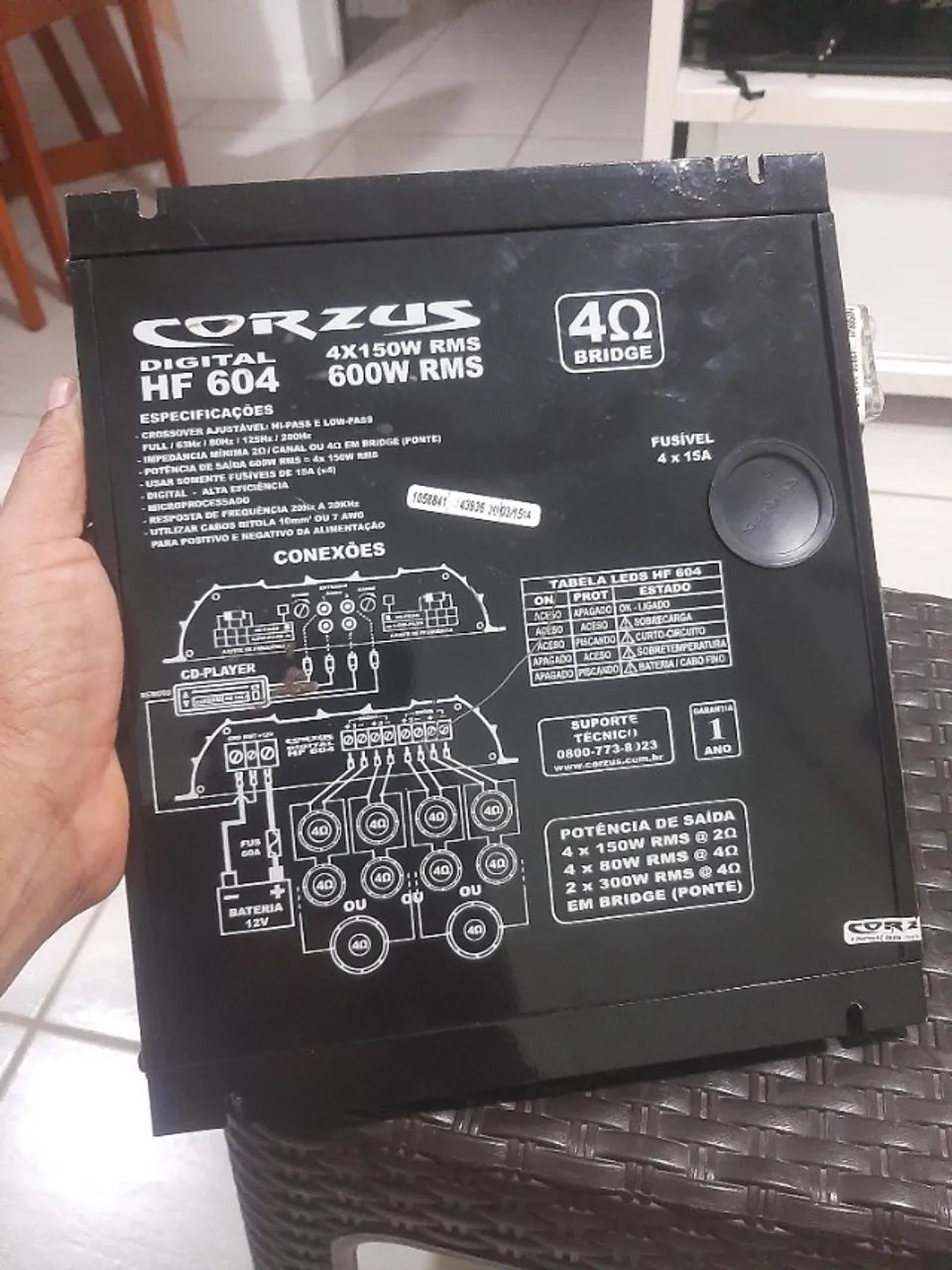 Módulo Automotivo Corzus e Taramp's