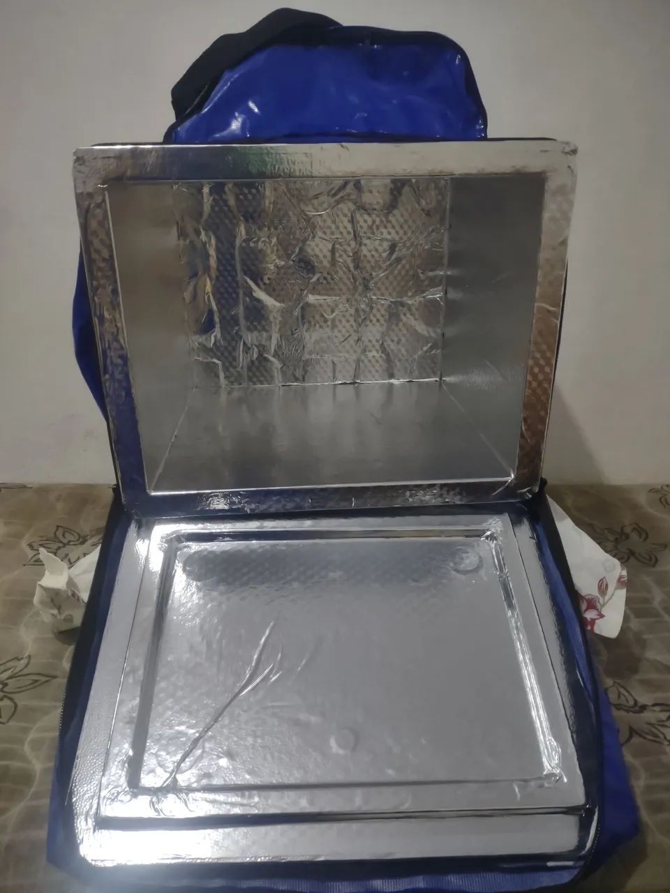 Bag azul impermeável  - Foto 4