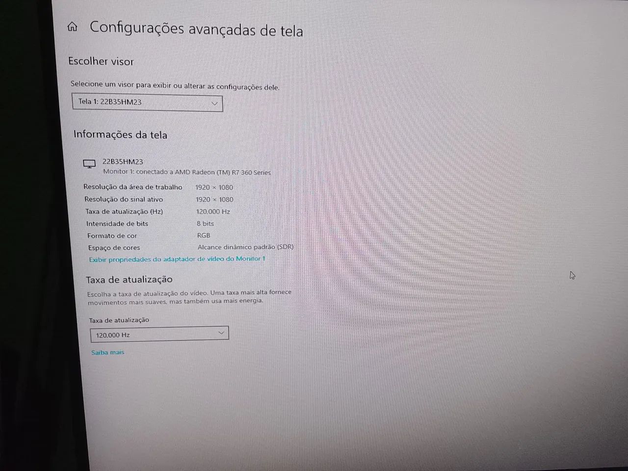 Monitor 120hz 1ms - Foto 2