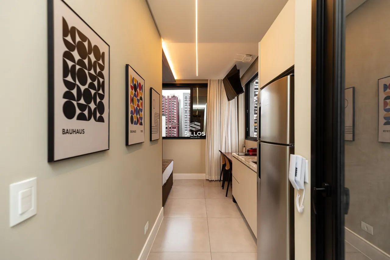 Studio mobiliado à venda com 1 quarto no Batel em Curitiba - Foto 5