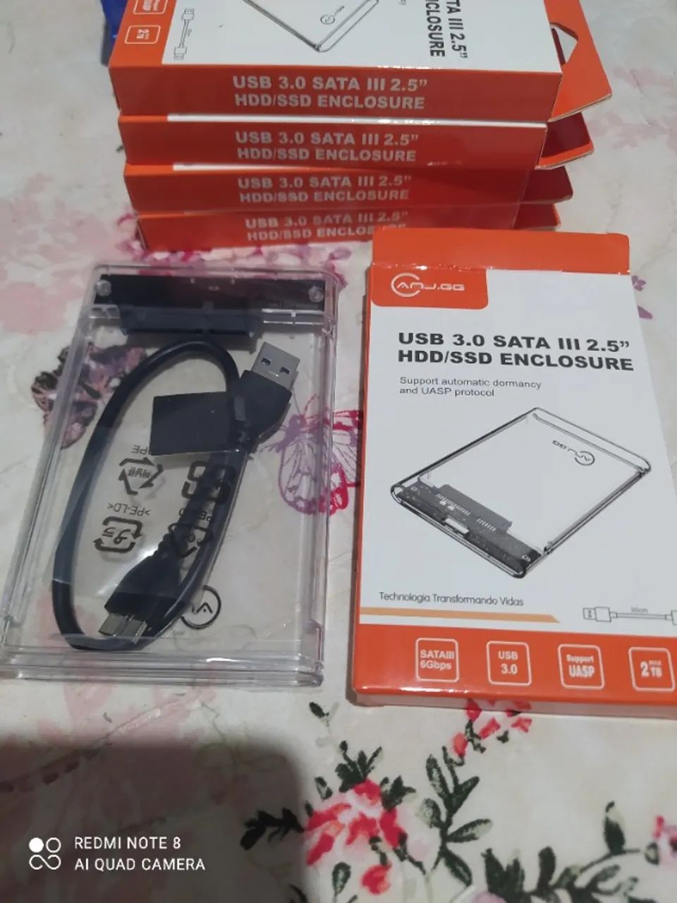 CASE USB 3.0 P/ HD DE NOTEBOOK (NOVAS)