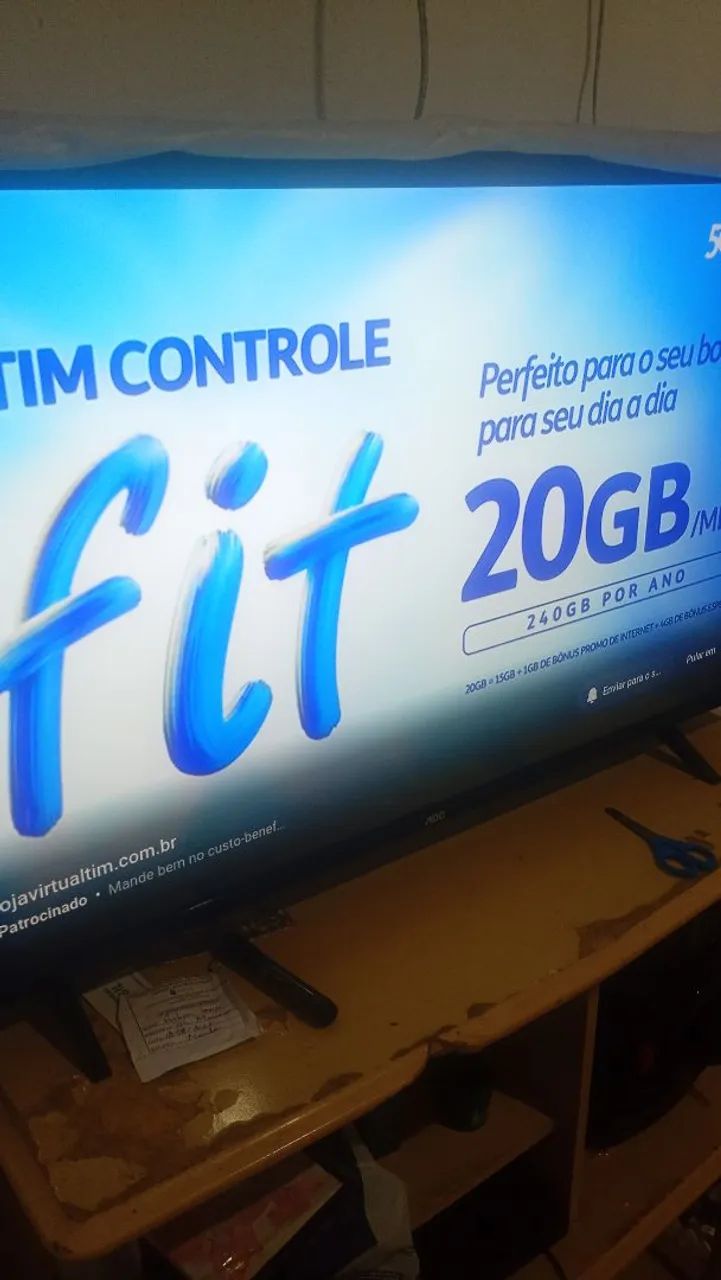 Tv smartv AOC 43 polegadas nota