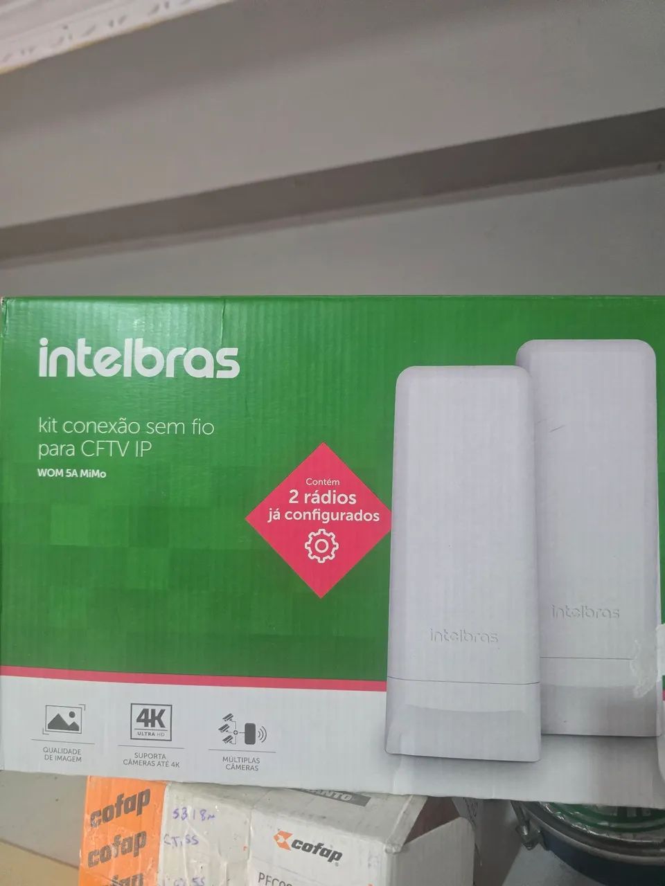 Kit roteador sem fio Intelbras  - Foto 3