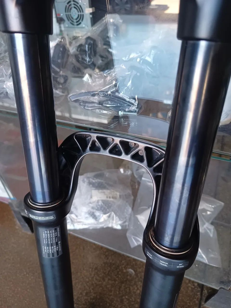 Suspensão rockshox 35 160mm - Foto 4